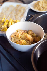 Deep Fried Pork Wonton - Giew Moo
