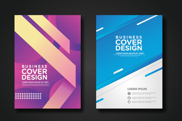 Business cover  design template for Leaflet advertising, poster, magazine and other business