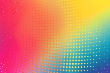 Abstract Colorful Background with Polka Dots