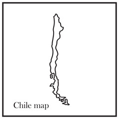 Chile region map