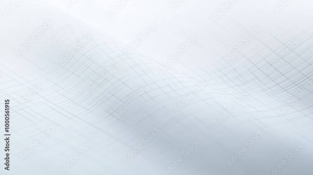 Poster white paper with subtle gridlines, creating a technical or design-oriented background -