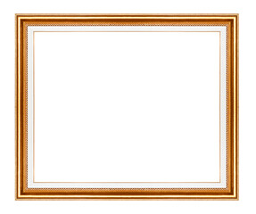 golden wooden frame