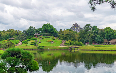 岡山 後楽園と岡山城天守閣