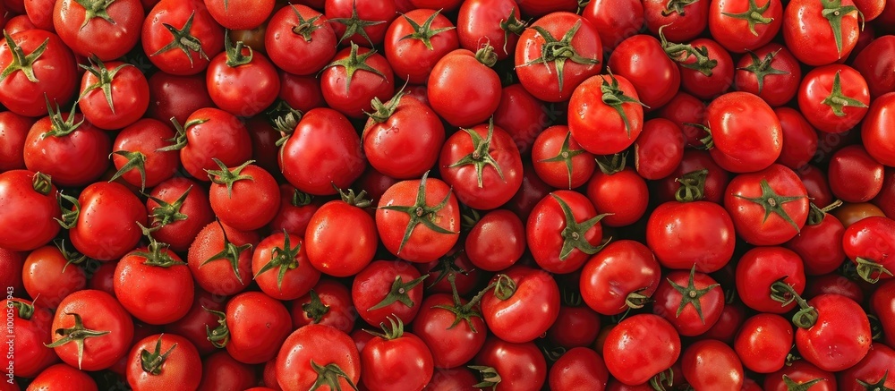 Wall mural Healthy Tomatoes Background