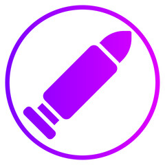bullet gradient icon