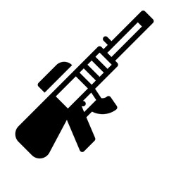 weapon glyph icon