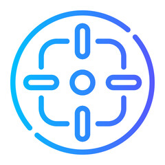target gradient icon