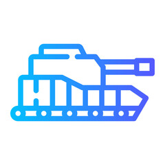 tank gradient icon