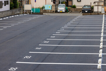 都会の月極駐車場