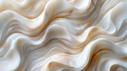 Fototapeta premium Smooth Polished Surface of a Marble Statue in High Detail with Elegant Sculpting