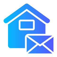 email gradient icon