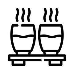 Tea Ceremony line icon