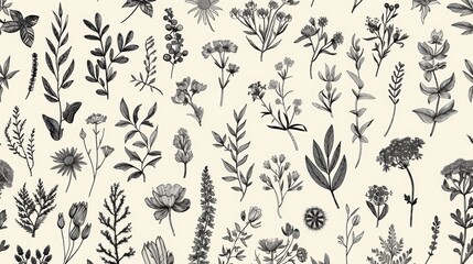 Floral Patterns and Botanical for Nature Designs