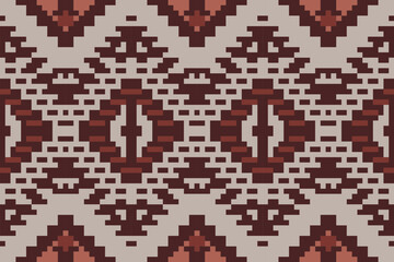 Motifs Arabic Geometrical Pattern and Designfolk Embroidery, Aztec Geometric Ornament Print. Design for Carpet, Wallpaper, Clothing, Wrapping, Fabric