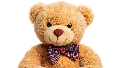 Obraz premium Cute Teddy Bear with Bowtie
