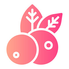 berries gradient icon