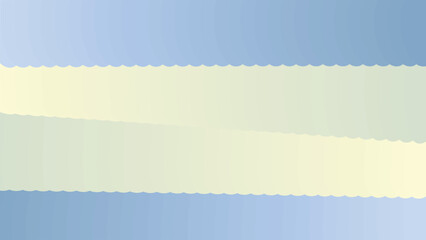 Obraz premium abstract gradient blue yellow paper layer background design