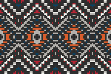 Traditional Design Ndebele Traditional Pattern Drawingfolk Embroidery, Aztec Geometric Ornament Print. Design for Carpet, Wallpaper, Clothing, Wrapping, Fabric
