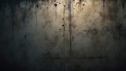 Abstract grunge background with some spots on it and a grunge effect generated by AI