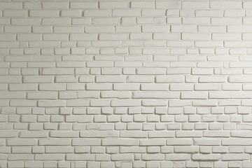 Naklejka premium Cream and White Brick Wall Texture Background for Home Interior Design