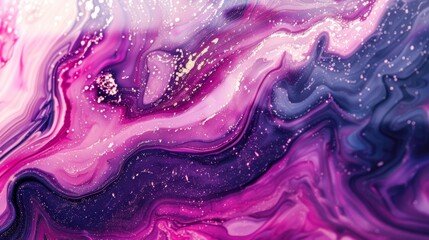 Mesmerizing Iridescent Marble Texture with Vibrant Gradient Swirls