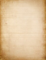 Aged lined paper texture