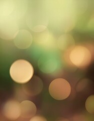 Abstract bokeh lights
