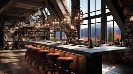 Fototapeta premium Natural Stone for Interior and Exterior Design HD 8K wallpaper Stock Photographic Image