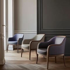 Fototapeta premium Armchairs with in a room