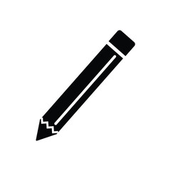 Pencil simple icont. edit sign Vector illustration.