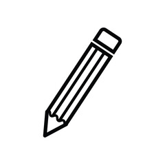 Edit icon vector isolated on white background. Pencil icon. sign up Icon vector. edit text