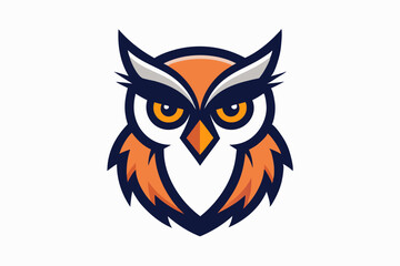 owl on white