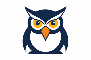 owl on white