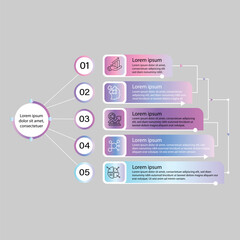 Infographic Template Vectors  and Illustrations design