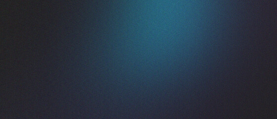 Grainy gradient background teal blue light on dark backdrop noise texture effect banner header design