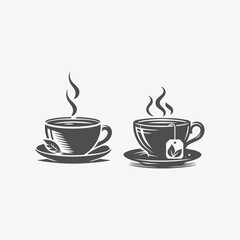 cup of coffee with tea