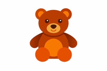 Obraz premium teddy bear on white