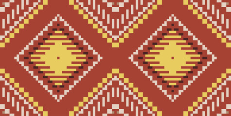 Mosaic Ethnic Pattern Sweatshirtfolk Embroidery, Aztec Geometric Ornament Print. Design for Carpet, Wallpaper, Clothing, Wrapping, Fabric