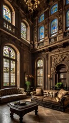 Obraz premium Klassische Innenarchitektur