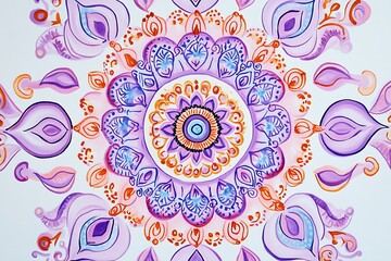 Fototapeta premium Mandala Coloring design very beutifull