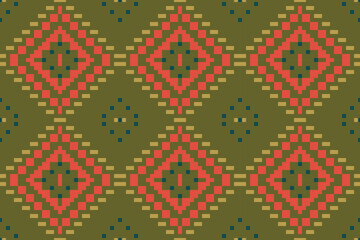 Arabic Arabic Paper Patternfolk Embroidery, Aztec Geometric Ornament Print. Design for Carpet, Wallpaper, Clothing, Wrapping, Fabric