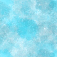 light blue clouds seamless abstract pattern background fabric fashion design print wrapping paper digital illustration texture wallpaper watercolor paint 