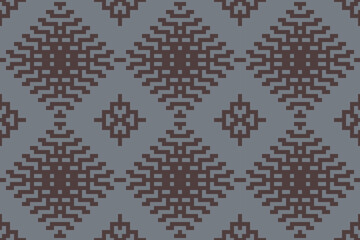 Textile Background Traditional Pattern Designfolk Embroidery, Aztec Geometric Ornament Print. Design for Carpet, Wallpaper, Clothing, Wrapping, Fabric