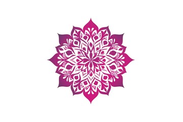 Mandala. Round Ornament Pattern. Ethnic vintage festive sun floral design