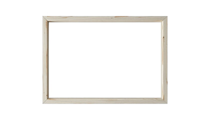 TRANSPARENT PNG ULTRA HD 8K Painting frame simple carved pinewood mahogany aluminum gold white wood square rectangular shape Smooth design delicate ornate carving against transparent background