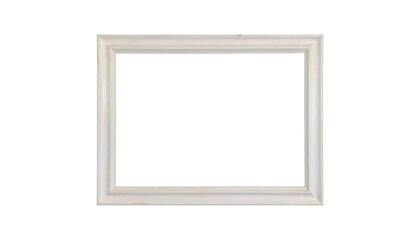 TRANSPARENT PNG ULTRA HD 8K Painting frame simple carved pinewood mahogany aluminum gold white wood square rectangular shape Smooth design delicate ornate carving against transparent background