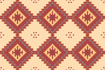 Printing Industry Seamless Abstract Geometric Patternfolk Embroidery, Aztec Geometric Ornament Print. Design for Carpet, Wallpaper, Clothing, Wrapping, Fabric