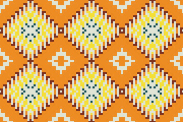 Arabesque Islamic Pattern Backgroundfolk Embroidery, Aztec Geometric Ornament Print. Design for Carpet, Wallpaper, Clothing, Wrapping, Fabric
