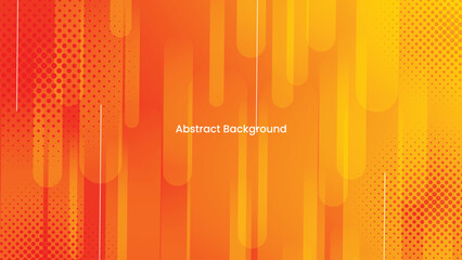 orange abstract geometric background. modern shape concept and design banner, background product