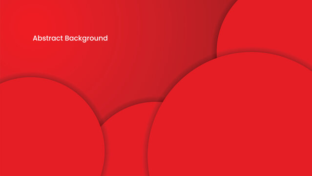 red modern abstract geometric background with line and shadow